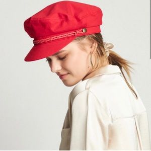 Red Brixton Hat (medium)
